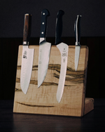 Double Sided Magnetic Knife Stand - Ambrosia Maple
