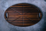 The Oval Carver - Walnut