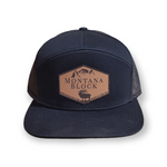 Hat - 7 Panel Flat Bill